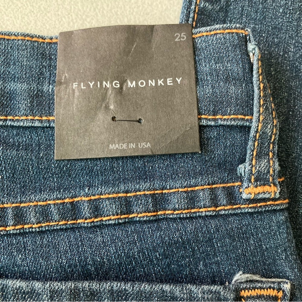 Flying Monkey Skinny Blue Jeans | Style # L7317M & Cut #759A | NWT - Picture 8 of 10